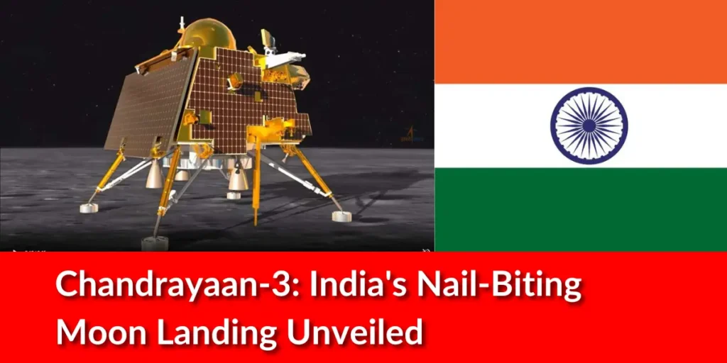Chandrayaan-3: India's Nail-Biting Moon Landing Unveiled
