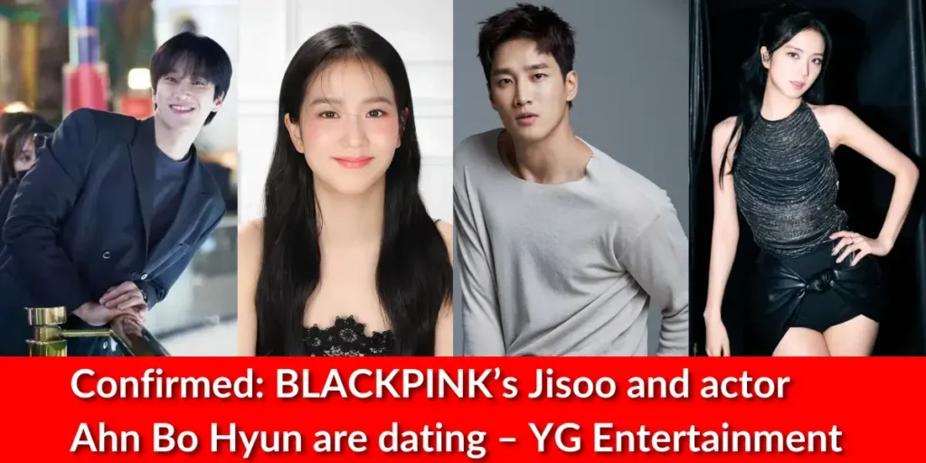(Confirmed) BLACKPINK's Jisoo and Ahn Bo Hyun are Dating: YG Entertainment
