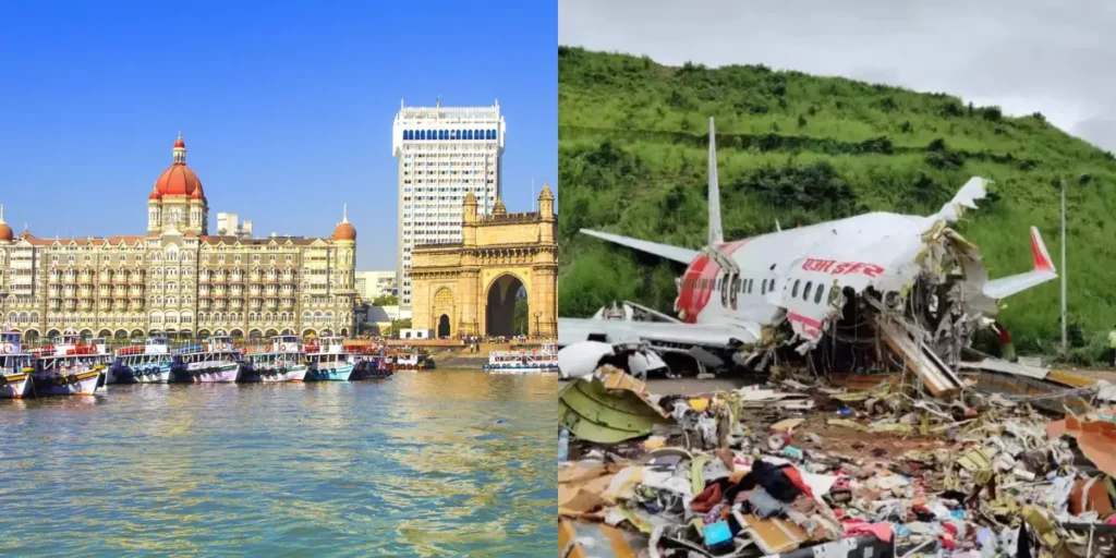 Plane Accident at Mumbai Airport - 8 Passengers Aboard